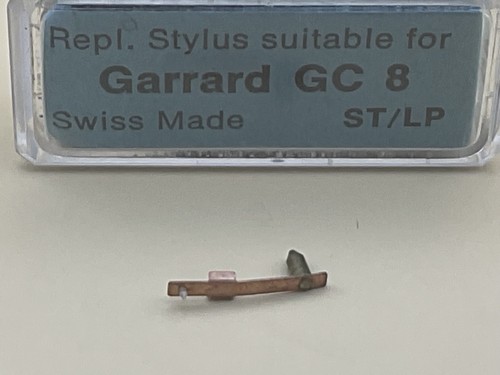 Garrard GC8 Stylus (GCE12) LP/45 Record Stereo Tip 0.007”