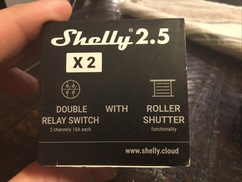 Shelly 2.5 Double Relay Switch