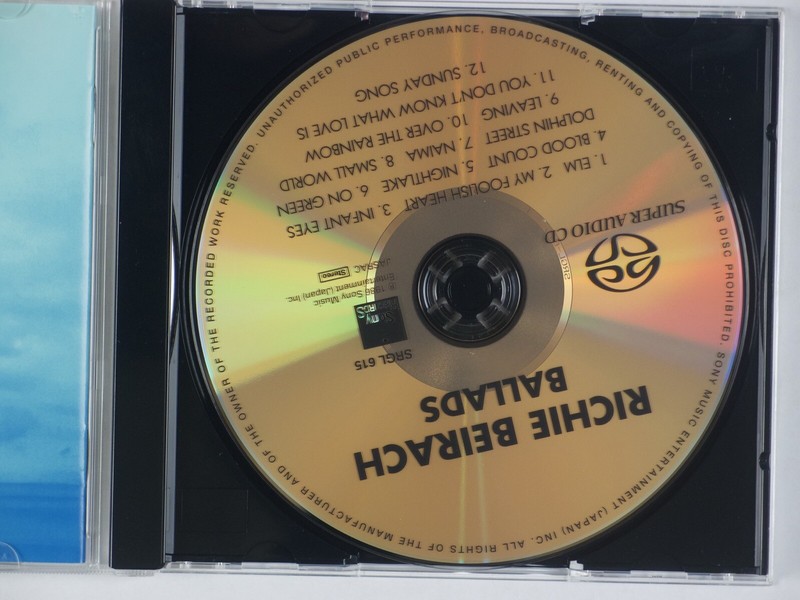 RICHIE BEIRACH: Ballads Japan SACD CD NM Jazz Fusion