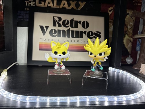 Super Tails & Super Silver 2 Pack Funko Pop! Games Sonic