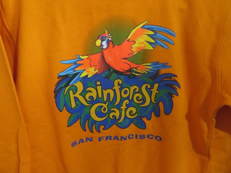 rainforest cafe sweatshirt
