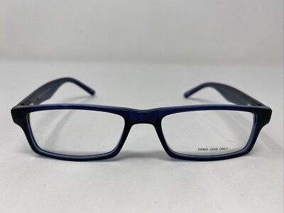 Tempo KP 2003 BL 50-16-135 Dark Blue Plastic Full Rim Eyeglasses Frame +A08