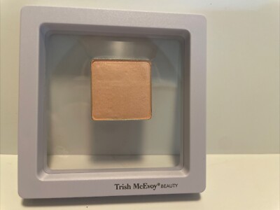 Trish McCoy Glaze Eyeshadow Refill White Peach 0.04 Oz. /1.4 Gram New Sealed