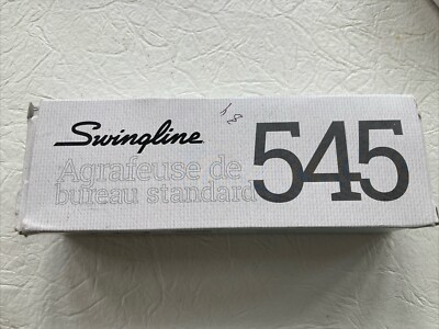 NIB Swingline 54501 Standard Desktop Stapler, Black