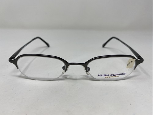 Hush Puppies HP366 GV 46-19-135 Gravel Half Rim Eyeglasses