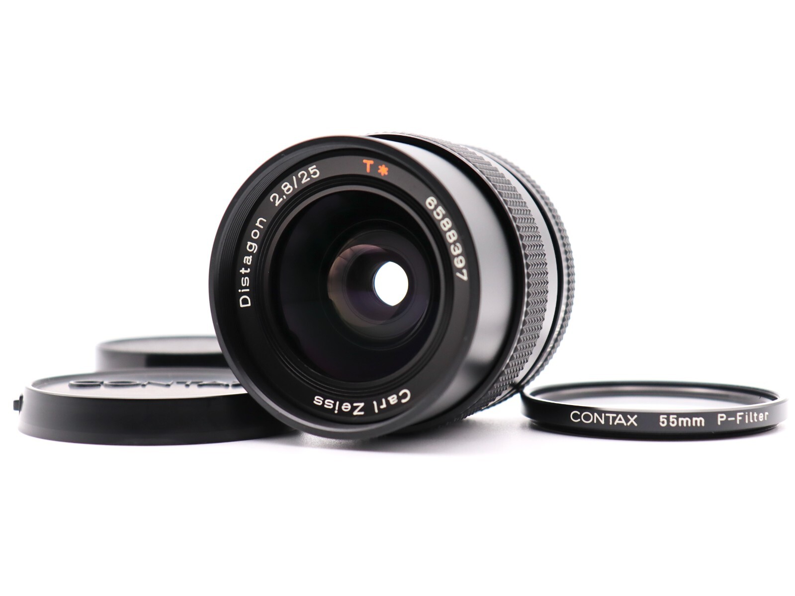 CONTAX Distagon 25/2.8 T＊ Near Mint] CONTAX Carl Zeiss Distagon T* 25mm F/2.8 AEG MF