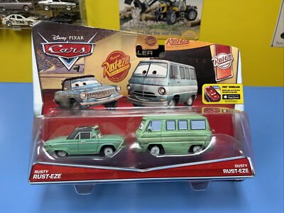 Disney Pixar Cars - 2-Pack RUSTY RUSTEZE & DUSTY RUSTEZE   Diecast