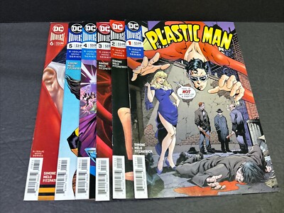 Plastic Man #1-6 Full Mini-Series set lot run Gail Simone 2018 DC Comics DCU