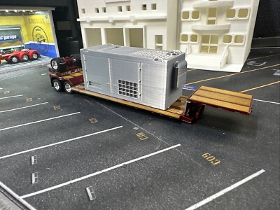 1/64 DCP Generator Load for Flatbed/Step Trailer and Lowboy Trailer