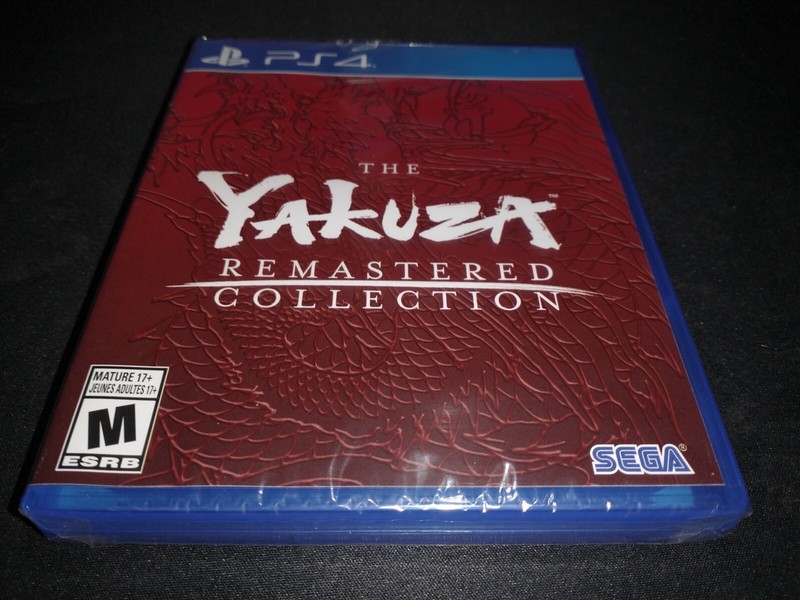 The Yakuza Remastered Collection 1 2 3 Sega Sony Playstation 4 PS4
