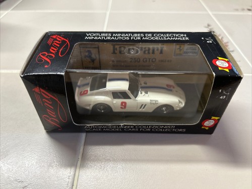 BANG 1/43 433 Ferrari 250 GTO “Laguna Seca” White | eBay