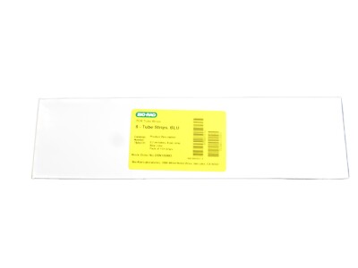 BIO-RAD Blue High Profile 0.2mL PCR 8-Tube Strips TBS0231 (125 Pack)