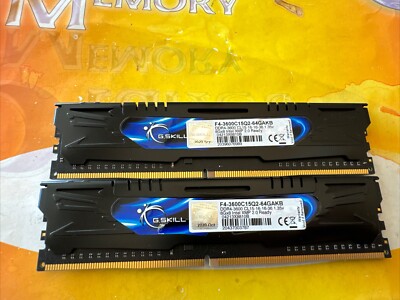 G.SKILL ARES 16GB (2 x 8GB) DDR4-3600MHz PC4-28800 Desktop F4-3600C15Q2-64GAKB