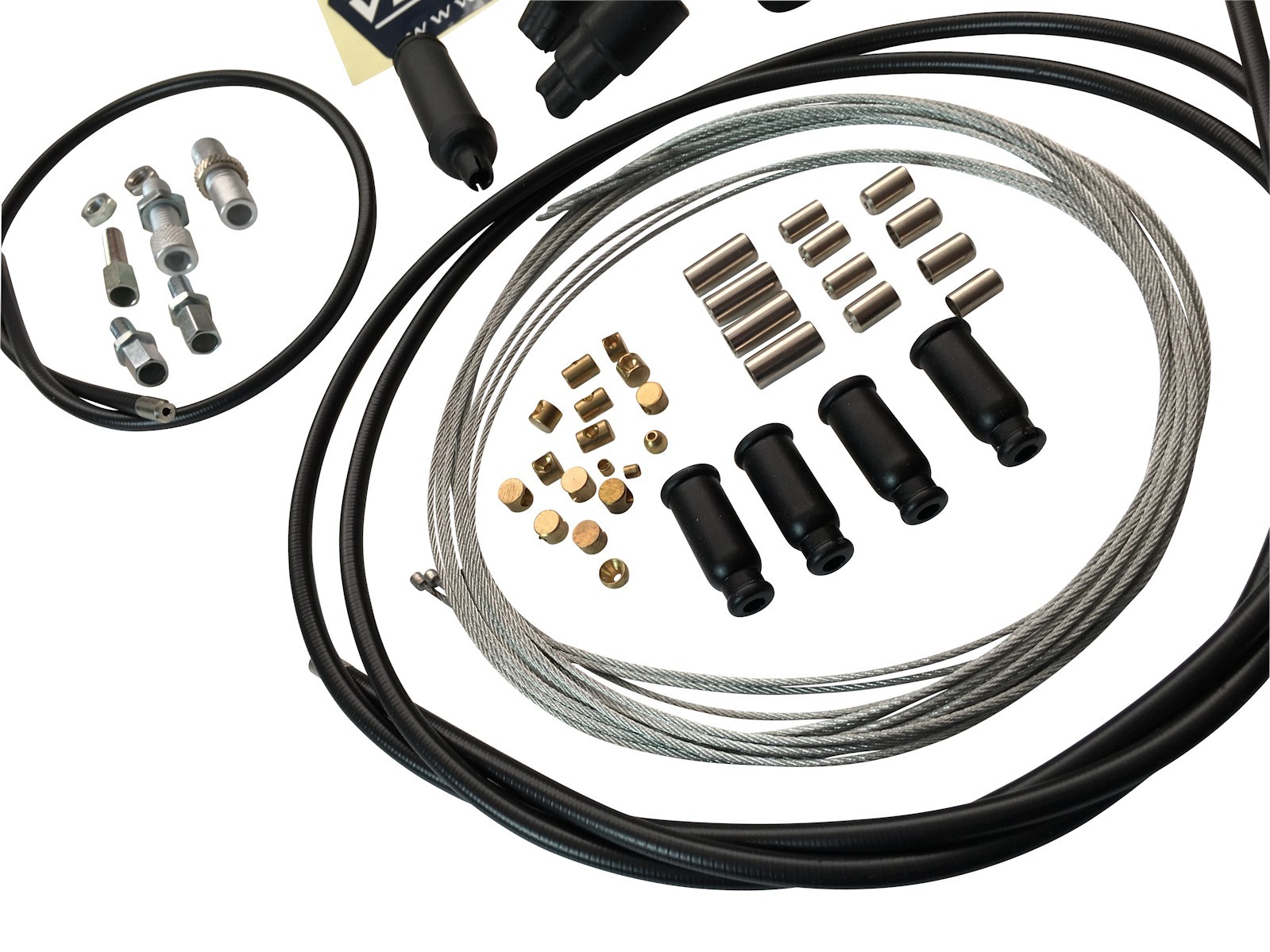 Venhill Universal 1 Into 2 Dual Split Throttle Cable Kit 2 Stroke eBay