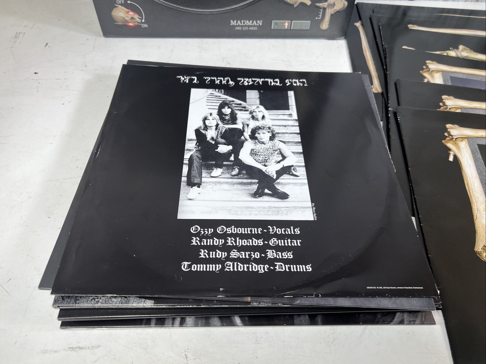 Ozzy Osbourne See You on the Other Side Colored Vinyl Record Box Set Incomplete