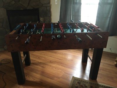 harvard foosball table with electronic scoring