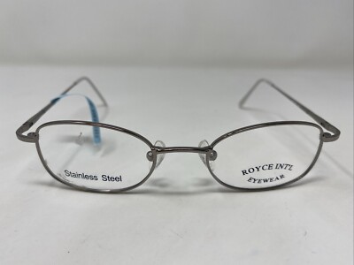 Royce Int l Eyewear GC-42 Col.#2 44-19-135 Gunmetal Eyeglasses Frame -H58
