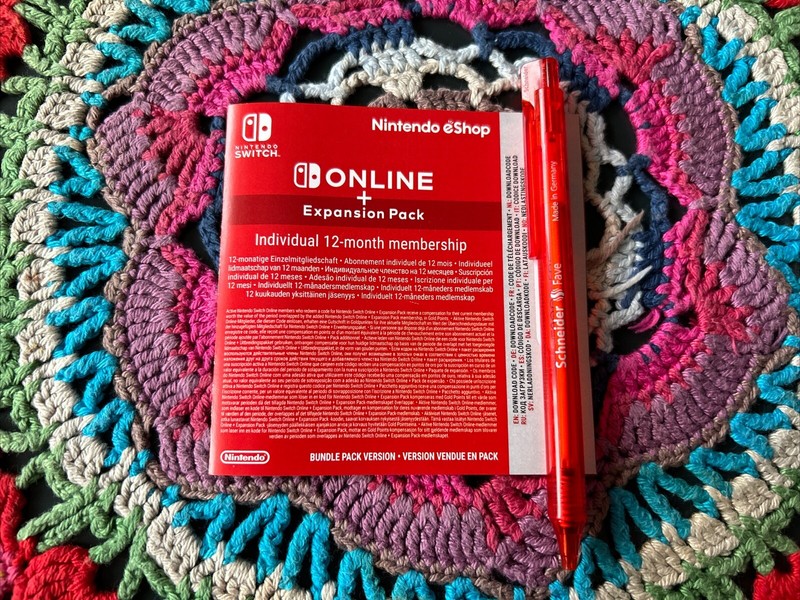 Nintendo Switch Online 365 Tage 1 Jahr 12 Monate Eshop + Erweiterung