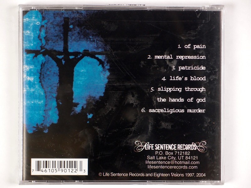 EIGHTEEN VISIONS: Lifeless (EP) Hardcore Hard Rock CD New/Sealed