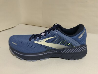 Size 7 B- Brooks Women Adrenaline GTS 22 Purple/Blue