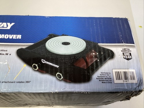 Strongway 6 Ton Machinery Mover Capacity 12000 Lbs 4 Steel Rollers 360 Rotation
