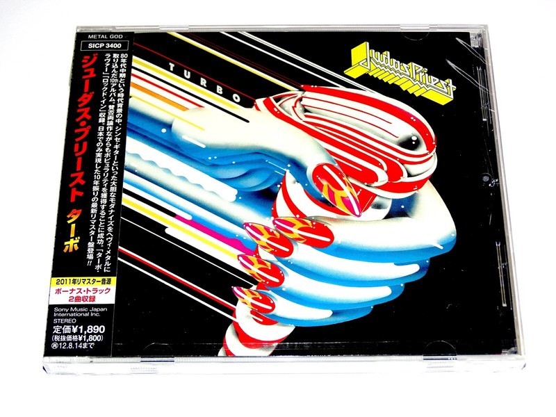 judas priest ovp japan metal cd turbo new |132