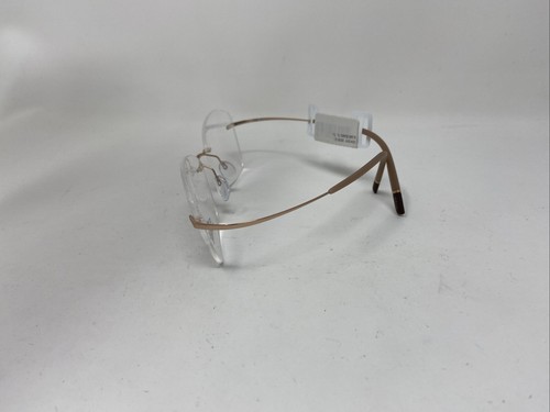 SILHOUETTE TITAN RIMLESS TITANIUM EYEWEAR 5541 IY 3530 53/17/140 GOLD PH12