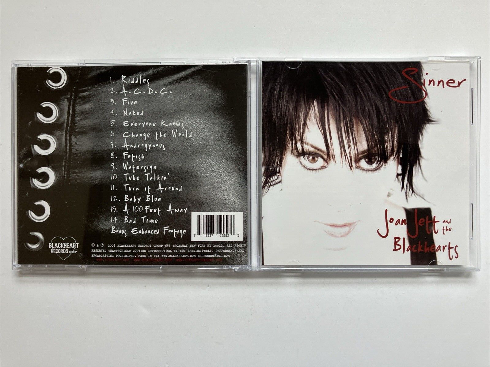 超人気新品 - Blackhearts The & Jett Joan Sinner Bonus + Tracks 14 - CD 邦楽