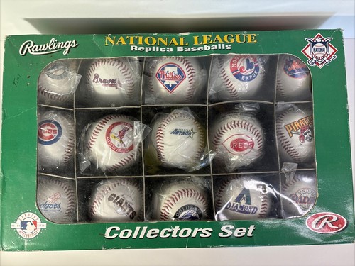 記念グッズ Rawlings Collector's Edition Baseballs MLB Baseball Rawlings National League Replica 15 Baseballs