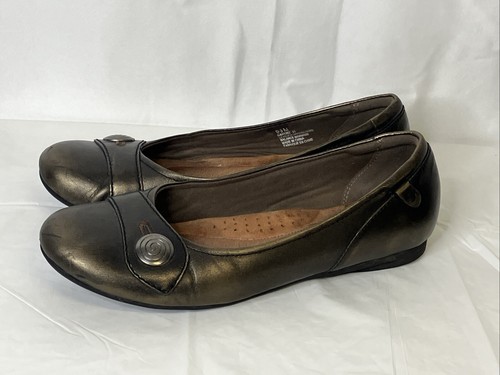 Cobb Hill by New Balance Womens Emma Ballet Flats Slip On