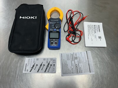 Hioki CM4373-50 Blue Yellow 2000A Digital Handheld AC/DC Clamp Meter