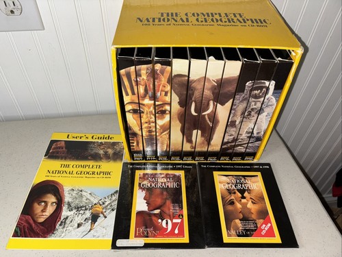 National Geographic Magazine Complete Set 108 Years On CD
