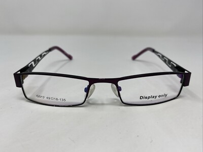 Smart Collection G012 COL.08 49-18-135 Dark Orchid Eyeglasses Frame BA99