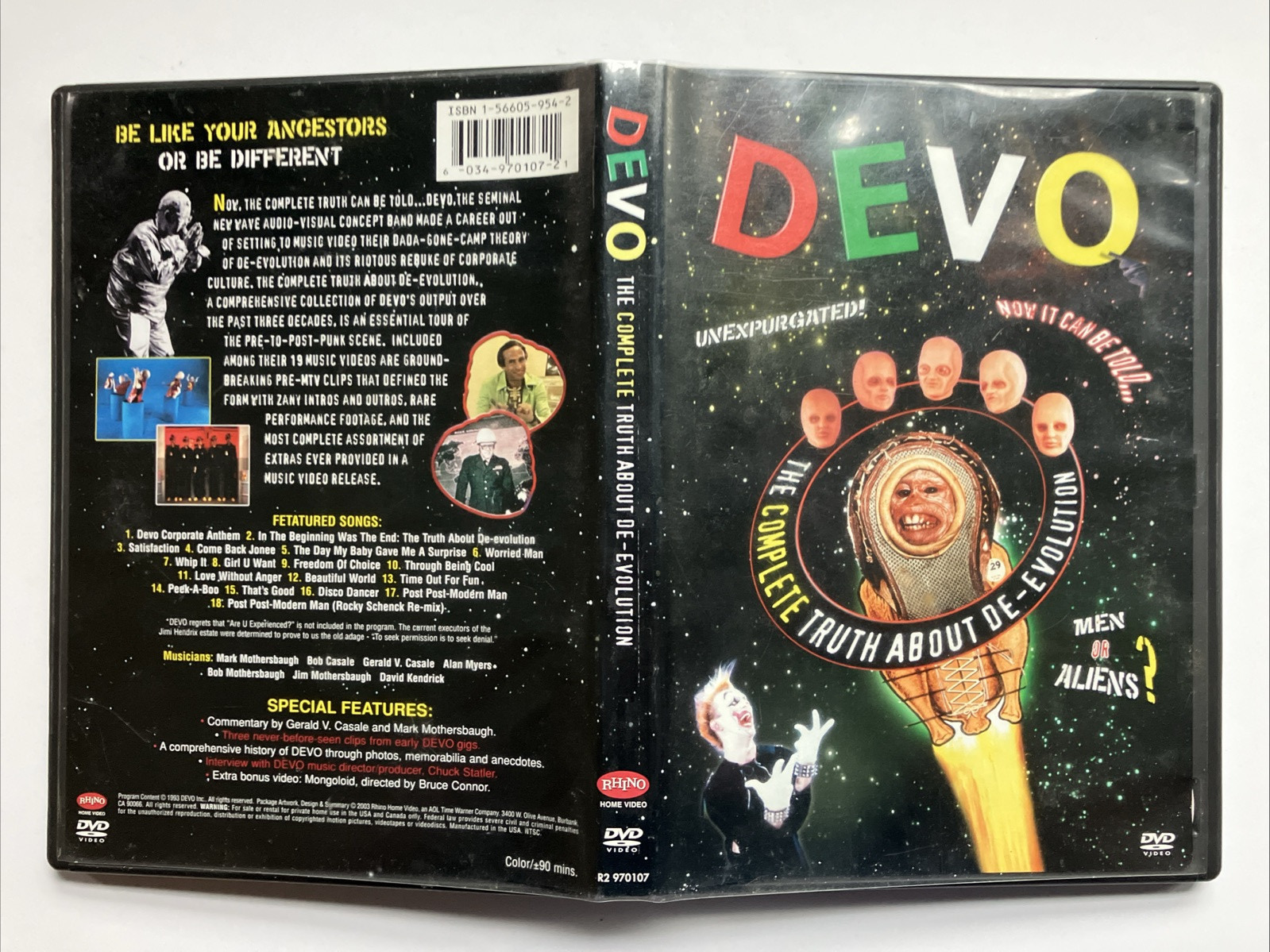 Complete Truth About De-Evolution　Devo Devo: the Complete Truth about De-Evolution (DVD) Includes