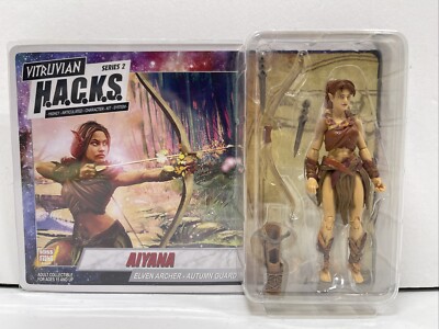 Vitruvian H.A.C.K.S. Series 2 Aiyana Elven Archer Autumn Guard - MOC