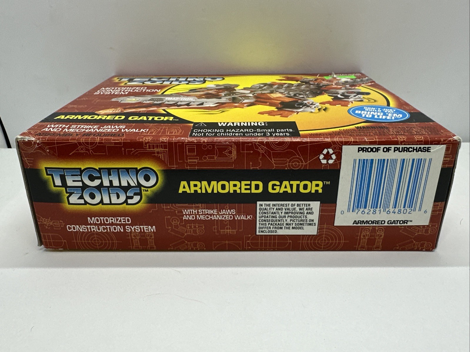 Kenner Techno Zoids ARMORED GATOR Original Sealed New Free Shipping