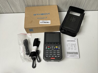 GTmedia V8 Finder Pro 2 METER DVB-S2X/S/T2/T/C H.265 Satellite Meter - TESTED