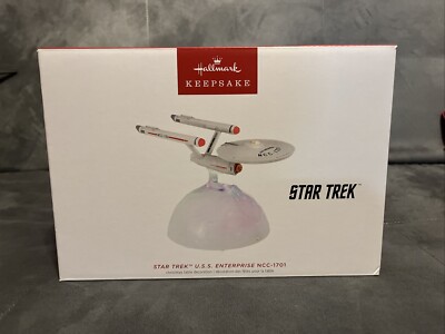 2023 Hallmark Keepsake Table Top - Star Trek USS Enterprise NCC-1701  -NIB