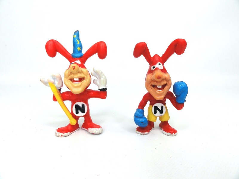ドミノピザ　ノイド　ポペット 1980年製 DOMINO'S Pizza Noid Figure ドミノズ ドミノピザ