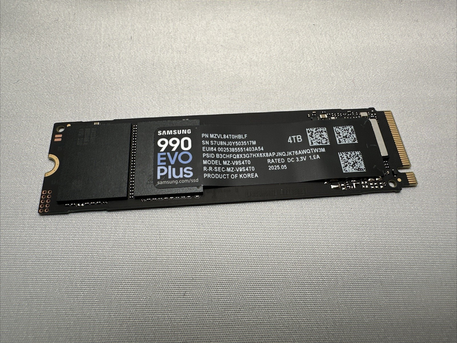 Samsung 990 EVO Plus 4TB M.2 NVMe PCIe 5.0 SSD Solid State