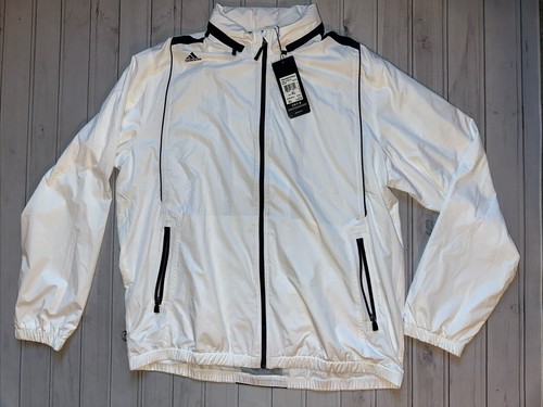 adidas CLIMAPROOF レインジャケット クリームブラック　上下　M $_12.JPG?set_id=880000500F