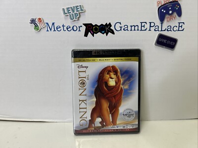 The Lion King (4K UHD/Blu-ray, 2018, Widescreen) Matthew Broderick/Moira Kelly!