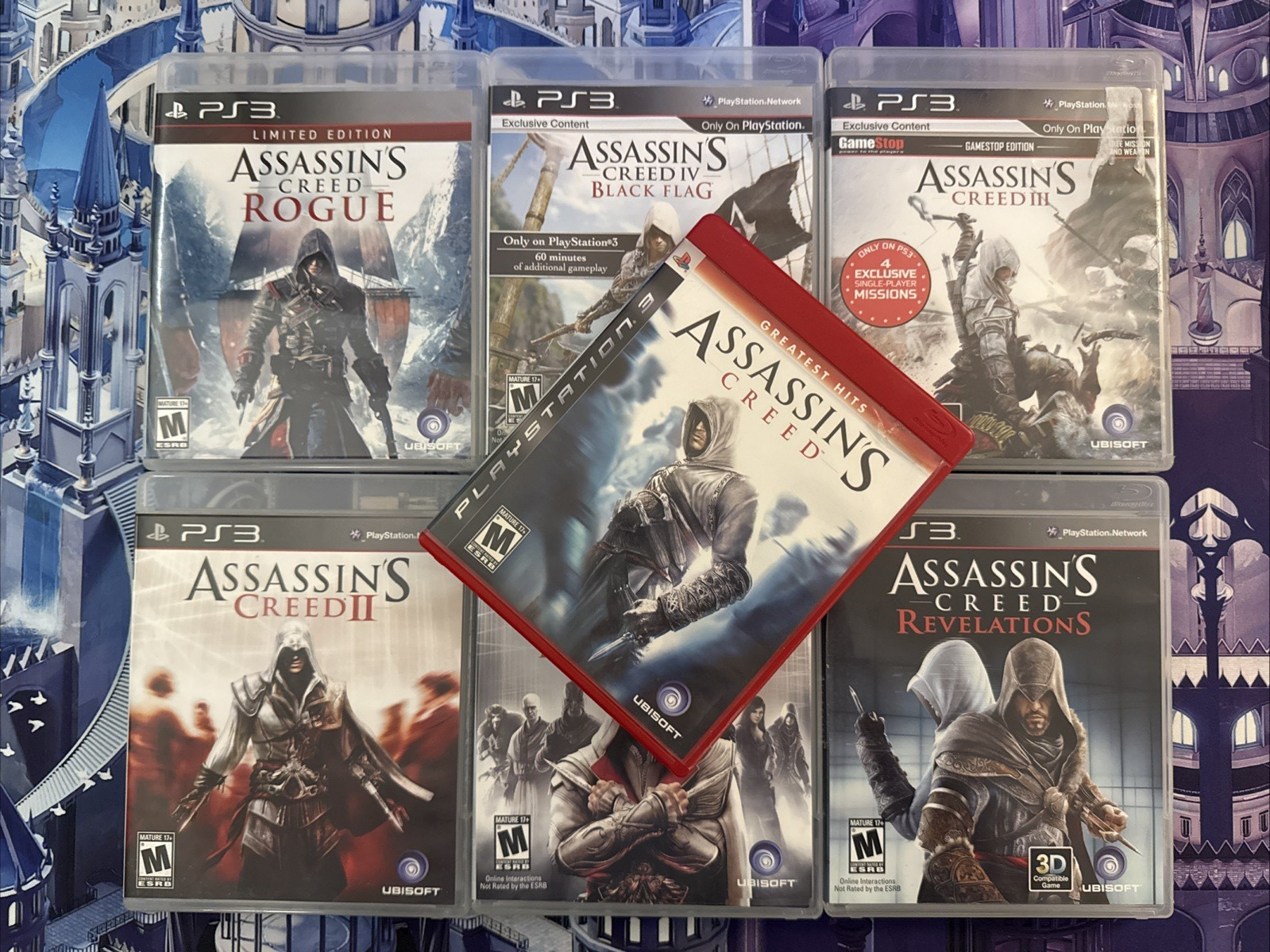 PlayStation3 - 北米版 アサシンクリード アメリカコレクション ローグ エツィオコレクション Assassin's Creed: The Americas Collection - PlayStation 3