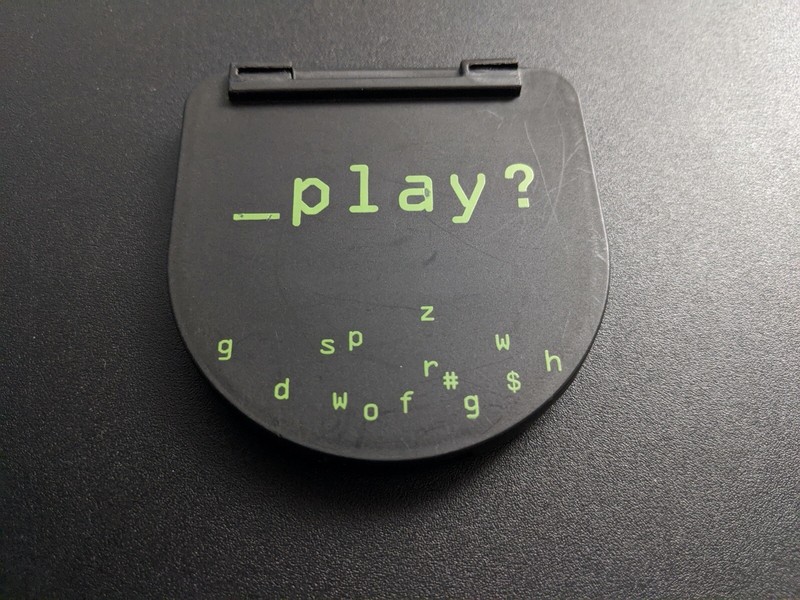 Sony PSP UMD Black Protective Plastic Storage Case _Play? VG condition