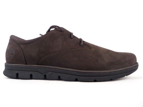 bradstreet leather oxford for men in dark brown