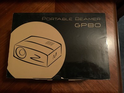 Vivibright Portable Beamer GP80 Full HD Projector LED 1080p