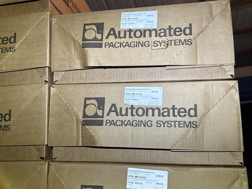 NEW BOX OF 4000 Autobag 8" x 15" Clear Poly Bags; Automated Packaging Systems