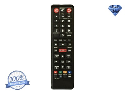 New Replaced Remote AK59-00145A for Samsung Blu-Ray DVD Player BD-E5700 BD-E5900