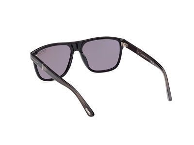 Pre-owned Tom Ford Sunglasses Ft1081-n Frances 01d Black Smoke Man In Gray