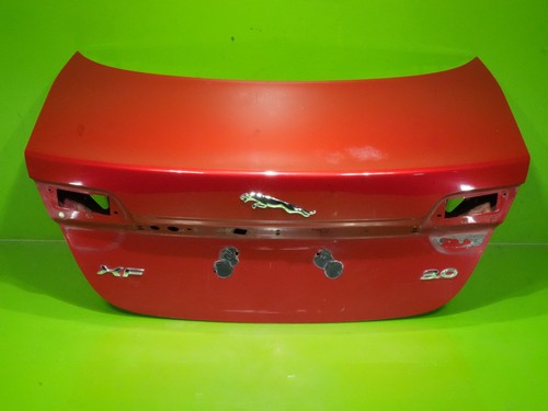 12-15 Jaguar XF XFR OEM rear back trunk deck lid Italian Racing Red